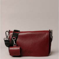Bolsa Média Calvin Klein Jeans Feminino Chaveiro - Bordo Bolsa Média Calvin Klein Jeans Feminino Chaveiro Bordo u