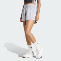 Shorts Essentials Cargo de Moletinho com Logotipo Pequeno Mulher adidas