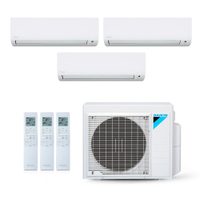 Ar-Condicionado Multi Split Inverter Daikin 24.000 BTUs (2x Evap HW 9.000 + 1x Evap HW 12.000) Quente/Frio 220V