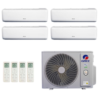 Ar-Condicionado Multi Split Inverter R-32 Gree 36.000 (3x Evap HW 12.000 + 1x Evap HW 18.000) Quente/Frio 220V