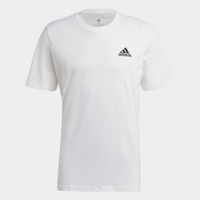Camiseta Essentials Pequeno Logo Bordado Homem adidas