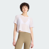 Camiseta de Malha Elástica Primelift Essentials Workout Boxy Mulher adidas
