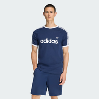 Camiseta Slim Ringer Três Listras Homem adidas