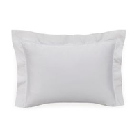 Fronha Trussardi 600 Fios Cetim 100% Algodão Egípcio Delfine Branco