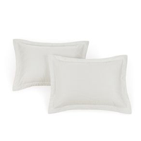 Porta Travesseiro Trussardi 300 Fios Cetim 100% Algodão Egípcio Novara Branco