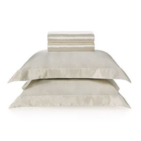 Jogo de Cama 100% Seda Queen Speciale Natural