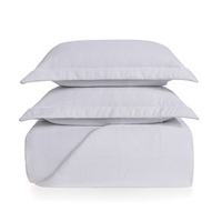 Colcha com Porta Travesseiro Queen 100% Algodão Sovoire Branco