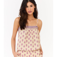 Blusa Alcinha Estampa Tropics