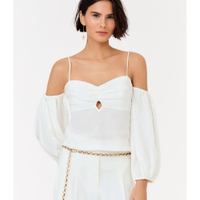 Blusa Alcinha Manga Bufante