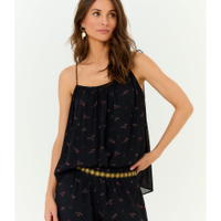 Blusa Alça Ggt Estampa Lily