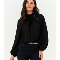 Blusa Ggt Recorte Trançado