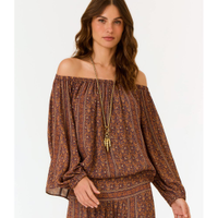 Blusa Manga Longa Ggt Estampa Railay
