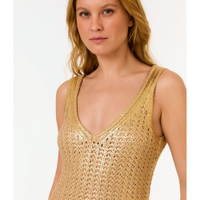Blusa Tricot Com Foil