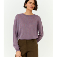 Blusa Tricot Transparência Lurex