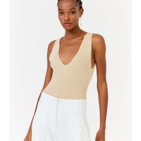 Body Tricot Decote v Profundo