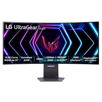 Monitor Gamer LG UltraGear 39GS95QE - OLED Curvo 39, QHD, 240Hz, 0,03ms (GtG), NVIDIA G-SYNC, AMD FreeSync Premium Pro, HDR400 Trueblack - 39GS95QE-B