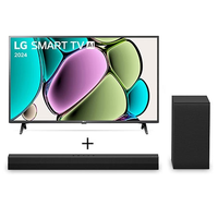 Combo LG Smart TV Full HD AI de 43 polegadas 43LR67 + Soundbar S40T 300W RMS, 2.1 Canais, Dolby Digital - 43LR6700.S40T
