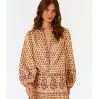 Camisa Estampa Papiro