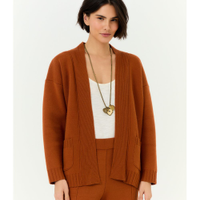 Cardigan Tricot Bolsos