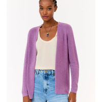 Cardigan Tricot Detahe Fenda Lateral