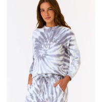 Casaco Tie Dye Silk