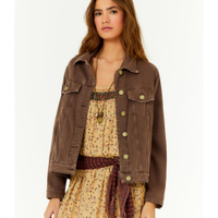 Jaqueta Sarja Oversize Stone