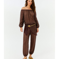 Macacão Tricot Com Lenço