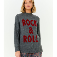 Pull Tricot Intarsia Rock & Roll