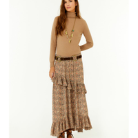 Saia Midi Ggt Estampa Fable
