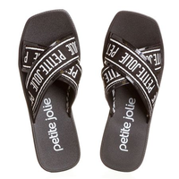 Chinelo Petite Jolie Vibe Preto PJ6437 34