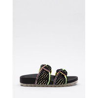 Chinelo Petite Jolie Knit Flat Hit Preto PJ7315 37