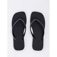 Chinelo Petite Jolie Refresh Shine Preto PJ7404 33-4