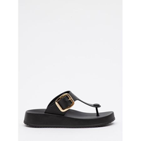 Chinelo Petite Jolie Day Preto PJ7499 33-4