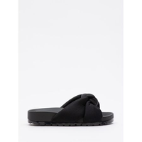 Chinelo Petite Jolie Tie Flat Preto PJ7486 33-4