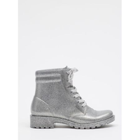 Bota Infantil Petite Jolie Iggy IN Glitter Prata PJ4995IN 25-6
