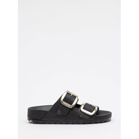 Chinelo Petite Jolie Lovin' Flat Preto PJ7279 33-4