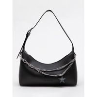 Bolsa Petite Jolie Thayla Preto/Niquel PJ11282