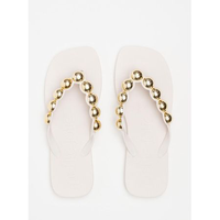 Chinelo Petite Jolie Refresh Bold White PJ7631 33-4
