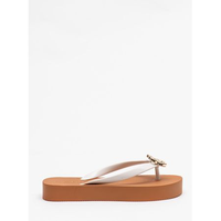 Chinelo Petite Jolie Fresh Up Doce De Leite/White PJ7634 33-4