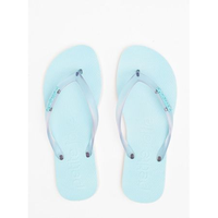 Chinelo Petite Jolie Fresh Translúcido/Bubble Blue PJ7701 33-4