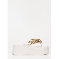 Chinelo Petite Jolie Plus II White/Ouro PJ7350II 33-4
