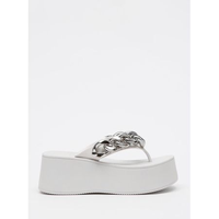 Chinelo Petite Jolie Plus II White/Níquel PJ7350II 33-4