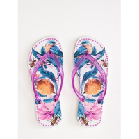 Chinelo Petite Jolie Fresh Chiclete/White/Frutas 6 PJ6969 33-4