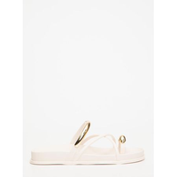 Chinelo Petite Jolie Ring Flat Creme PJ7798 33-34