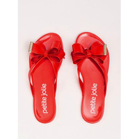 Chinelo Petite Jolie Lucky Tomate PJ4533 34