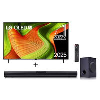 Combo Smart TV LG OLED AI B5 4K de 55 polegadas 2025 + Soundbar LG SQC1 160W RMS, Bluetooth, 2.1 Canais - OLED55B5.SQC1