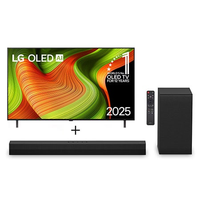 Smart TV LG OLED AI B5 4K de 77" 2025 + Soundbar S40T 300W RMS, 2.1 Canais, Dolby Digital - OLED77B5.S40T