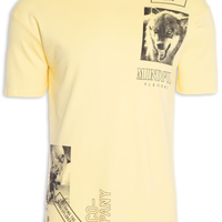 Camiseta Masculina Mindful - Amarelo