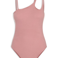 Body Alças Assimétricas - Rosa