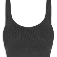 Top Feminino Cropped - Preto
